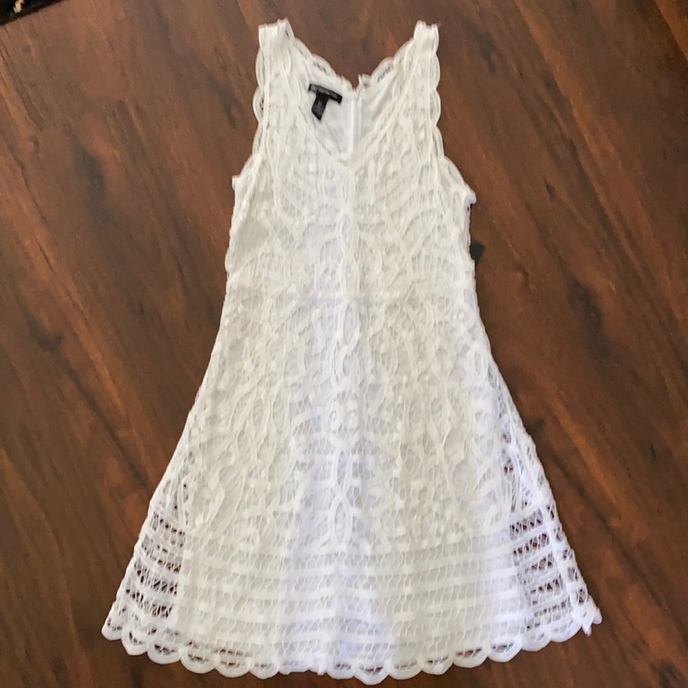 INC White Lace Dress